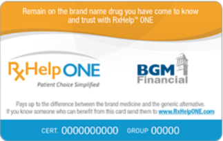 RXHelpOne Card